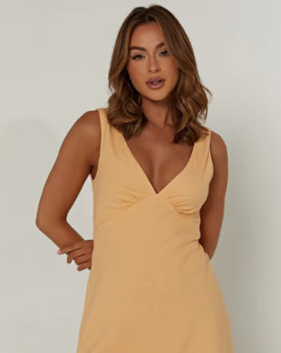 Nessa Linen Mini Dress